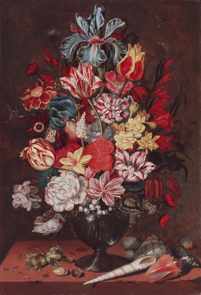 花のある静物、1634 作： Abraham Bosschaert